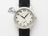 Classic 1815 MK Best Edition SS White Dial Sec@6 On Black Leather Strap A88275