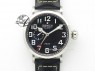 Pilot Type 20 Extra Special SS 47mm Black Dial on black Asso Strap A23J