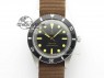 Vintage Oyster Submariner No Date SS Black Dial On Nylon Strap A2836
