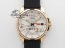 Mille Miglia RG Real Power Reserve Display White Dial On Black Rubber Strap A2824