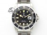Submariner SS JKF Best Edition Black Dial Square Markers (Black Date) A2836