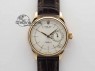 Cellini Date VF Best Edition RG White Dial Stick Markers On Brown Leather Strap A3165