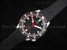 U1 Automatic SS/PVD Black Dial on Rubber Strap