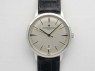 Patrimony 85150 SS MKF 1:1 Best Edition Silver White Dial On Black Leather Cal.2450SC