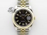DateJust 41mm 126333 Noob 1:1 Best Edition YG Wrapped Black Dial On SS/YG Bracelet A3235