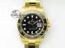 GMT-Master II 116718 LN Bp-Maker Best Edition YG Wrapped Bezel Black Dial On YG Bracelet ETA2836