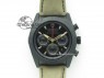 Black Shield DLC ZF Best Edition on Brown Leather Strap A7753