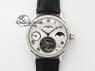 Grand Complications AXF Best Edition SS White Dial On Black Leather Strap