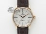 Cellini 50505 RG White Dial on Brown Leather Strap A2824 BP Maker