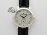 VC Sec@6 SS UT Best Edition White Dial Diamond Markers On Black Leather Strap