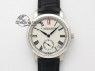 Anniversary Langematik MK Best Edition SS White Dial Sec@6 On Black Leather Strap A88275