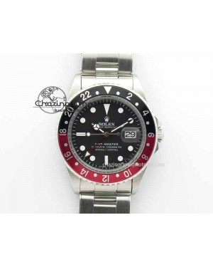 GMT-Master Vintage 1675 SS BP Best Edition Black/Red Bezel White Markers A2813