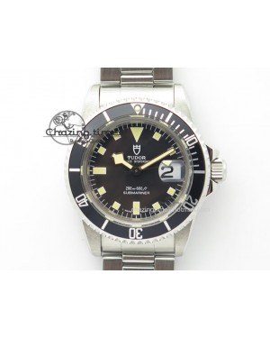Submariner SS JKF Best Edition Black Dial Square Markers (Black Date) A2836