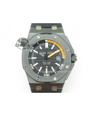 Royal Oak Offshore Diver Real Ceramic JF Best Edition On Rubber Strap A3120