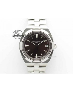 Overseas Automatic SS Brown Dial On SS Bracelet A5100
