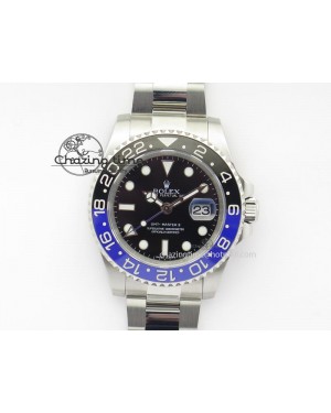 GMT-Master II 116710 BLNR Black/Blue Ceramic JF Best Edition On SS Bracelet A2836 V2