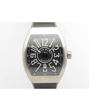 Vanguard V45 Ti TF 1:1 Best Edition Gray Dial On Gray Gummy Strap A2892