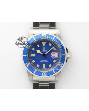 Submariner SS JKF Best Edition Blue Dial Square Markers (Red Date) A2836